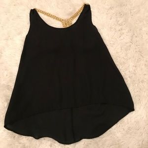 Black Shirt With Back Design